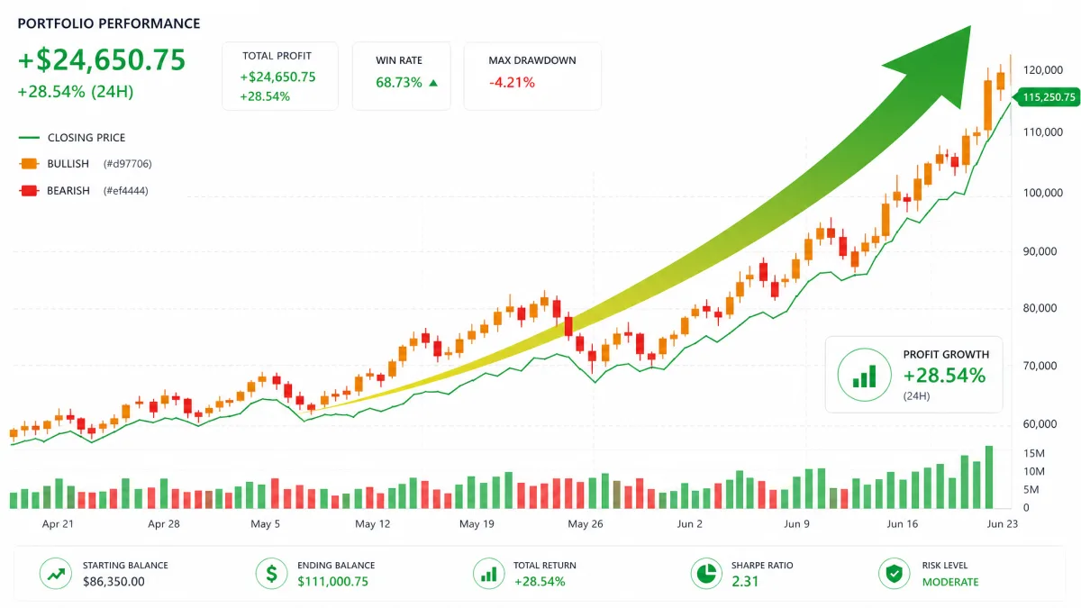 Tzokamirel It — grafico di crescita dei profitti